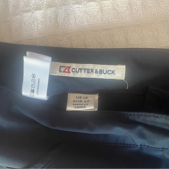Cutter & Buck deep navy golf skirt size 12 - Picture 2 of 5